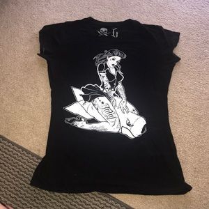 Fatal rockabilly top worn twice !!!